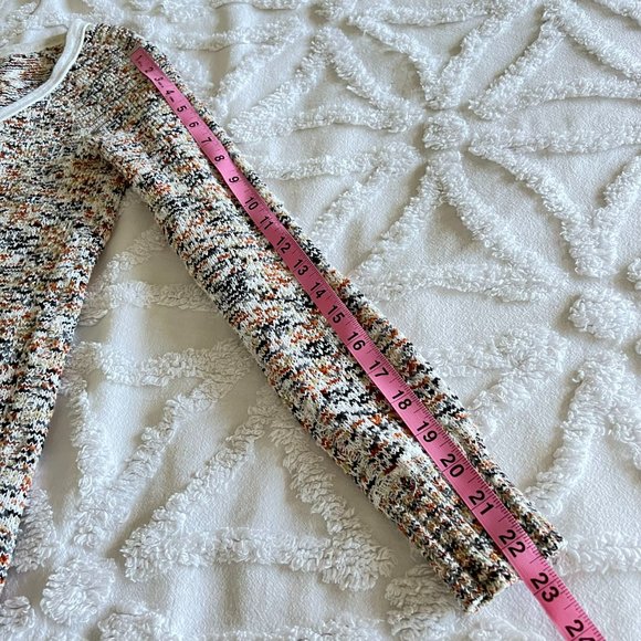 Free People Women's Y2K confetti speckled marled knit sweater Size XS - Picture 8 of 8